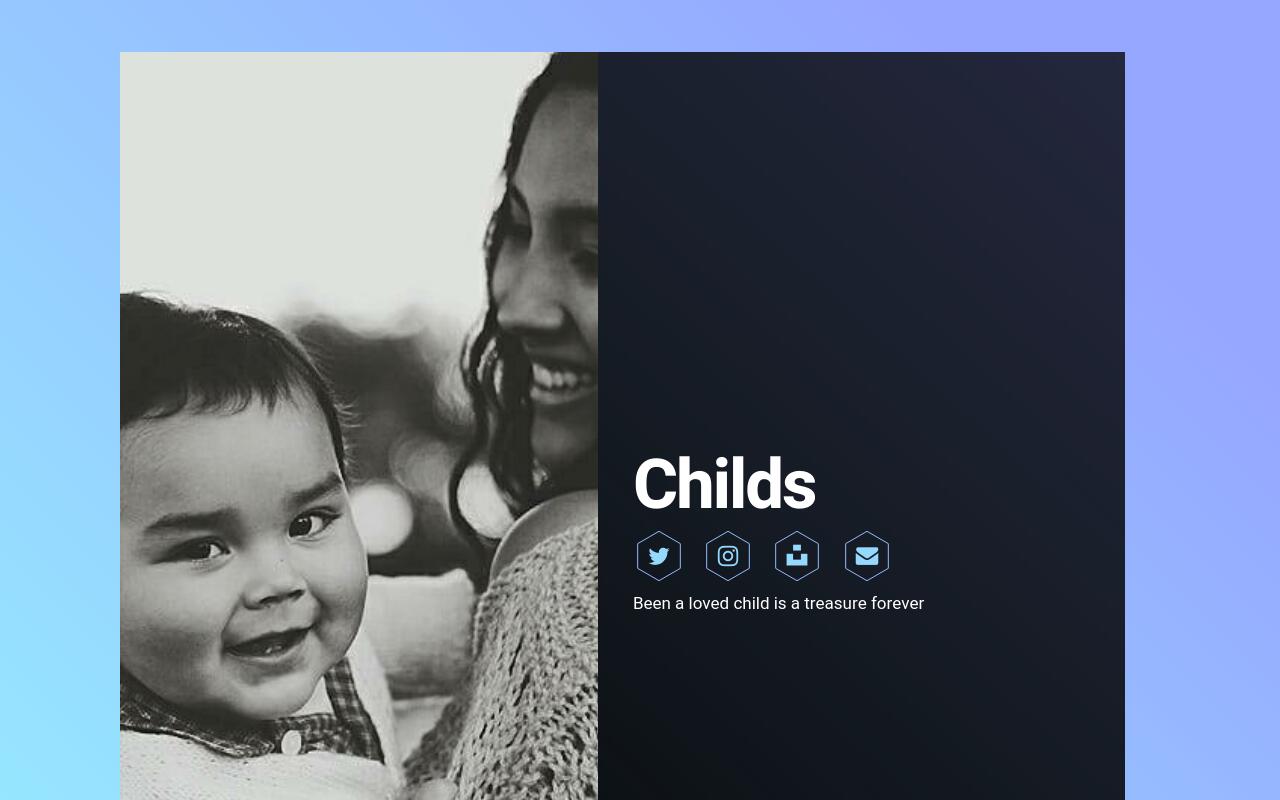 Carrd profile picture for @childs